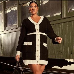 Cozy Cool Sweater Mini Dress